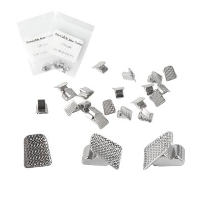 China Orthodontic Bondable Bite Turbo Composite Bite Ramps for Deep Bite 10 Pcs Kit for sale