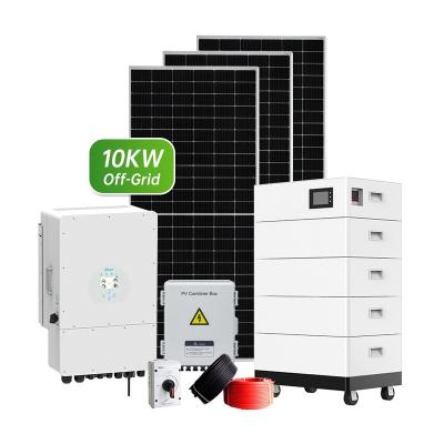 China Lood-zuurbatterij hybride zonne-energiesysteem 50 kW 30 kW 20 kW 15 kW zonne-energiesysteem Te koop