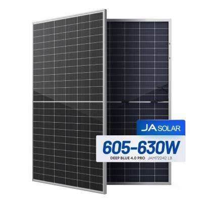 Cina Pannelli solari di tipo N resistenti al carico di neve frontale 630W 610W 615W 620W 625W 635W tutti neri in vendita