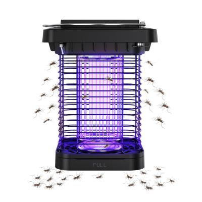 China 365nm LED Bug Light Multifunctional Solar Mosquito Killing Lamp Home Garden Outdoor Electric Shock Mosquito Trap Machine for sale