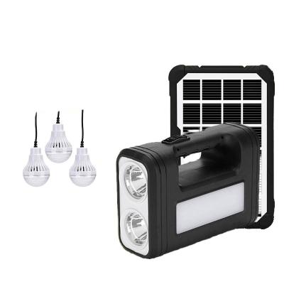 China NEW SOLAR LIGHT SYSTEM Portable 4500mAh Lithium Battery Led Solar Panel System for Home for sale