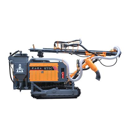China Construction works High quality KAISHAN KT5C/KT7C/KT9C crawler mounted DTH mine water well drilling rig/deep bored hole drilling rig for sale for sale