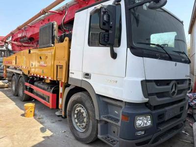 China Mercedes Benz Chassis 2019 Zoomlion 49m Gebrauchtbetonpumpenwagen zum Verkauf zu verkaufen