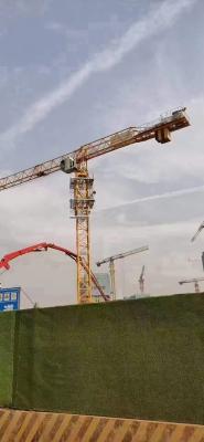 China Gebrauchtes Potain Tower Crane MC278 mit maximaler Tragfähigkeit von 12 Tonnen und starkem Stahl zu verkaufen