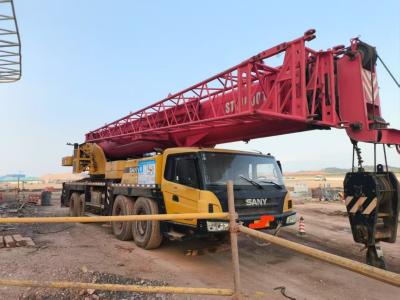 China Brand Official Factory Lifting Capacity SA Ny Truck Crane 80ton Stc800E5 for sale