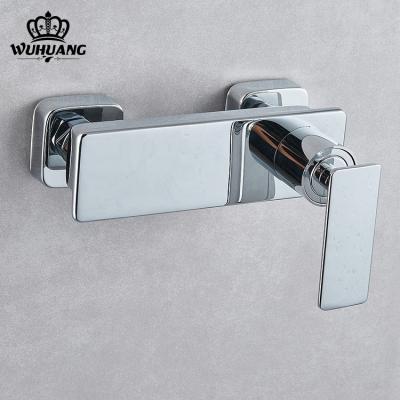 China Without Slide Bar New Design Top Quality Bathroom Copper Shower Faucet With Single Handle for sale