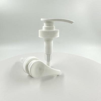 China 38 400 410 botella de galón loción dispensador de la bomba tapa para la botella de plástico blanco 38mm bomba en venta