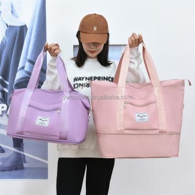 China Fashion Fashion Fitness Bag For Men And Women Sports Gym Bag Travel Duffel Bag Backpack With Wet Pocket for sale