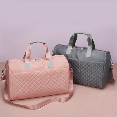 China Fashion Foldable Duffel Bag Gym Bag For Men Women Duffel Bag Lightweight With Inner Pocket For Travel Sports for sale