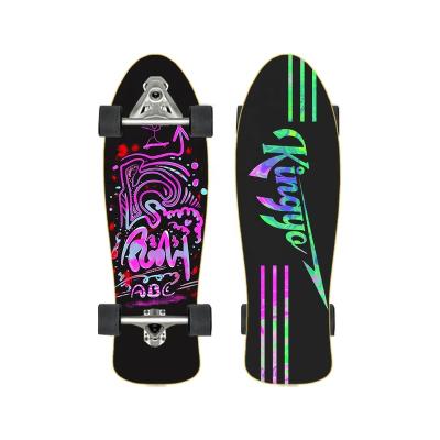China Adult Surf Skate Board Deck Roller Skate Wheels Ice Skating Speed Trucks Skate Speed Skating Freestyle for sale