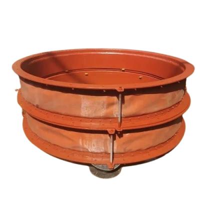 China Air Duct Fabric Duct Expansion Joints Non Metallic Round Expansion Joint Dual Axis Compensator for sale