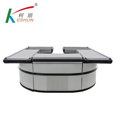 China Cashier Customized Modern Cash Desk Table Checkout Counter For Shop Supermarket Cashier Cash Desk Checkout Counter for sale