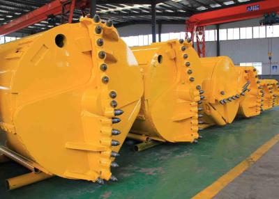 China Rock Drilling Bucket Drill Auger Standard Bucket Flat Teeth for sale