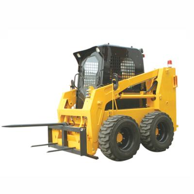 China Construction works SINOMACH Brand Wheel Loader Mini Skid Steer Loader 700kg Ox Loaders With Bucket Mixer Attachment for sale