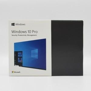 China Genuine OEM Windows 10 Pro COA License Multilingual Version USB Retail Box for sale
