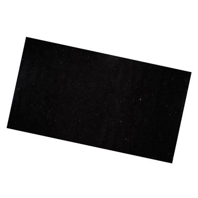 China Modern Black Gold Granite Star Galaxy Stone Prices With Standard Tile Sizes Per Square Meter For Floor Paving for sale