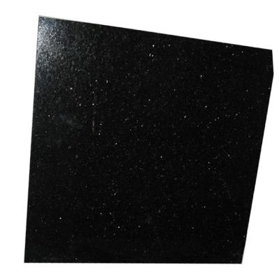 China Modern Custom Black Granite Slab Natural Stone Tile For Interior Countertop Design for sale