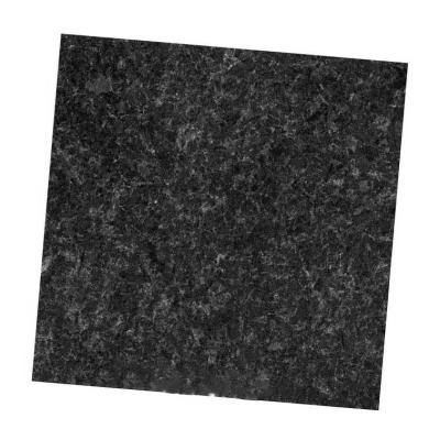 China Null Exterior Modern Series Engineered Granite Slabs Angola Black With Customized Sizes Matching Wall Panels for sale