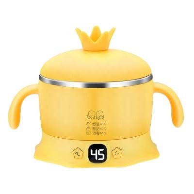 China BPA free stainless steel bowlUSB rechargeable 304 food grade insulation bowlWarm separate bowl for kids for sale