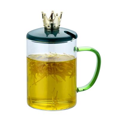 China High temperature resistant coffee cups make tea cupsHigh temperature glassHigh borosilicate glass for sale