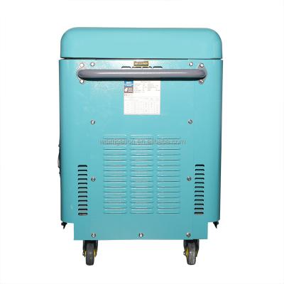 China Silent Type Diesel Generator With 4 Wheels And Larger Fuel Tank 30L Capacity BDE6700TN for sale