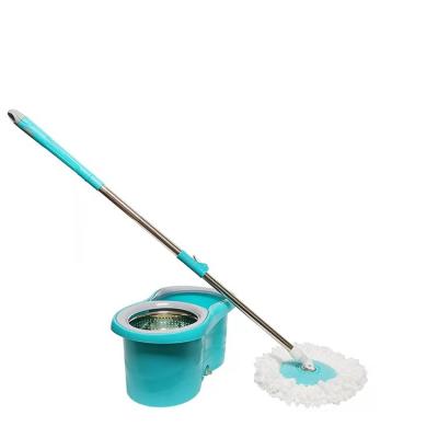 China CHINA Aluminum Telescopic Wet Dry Handle 360 Rotating Easy Cleaning Magic Mop Set Bucket for sale