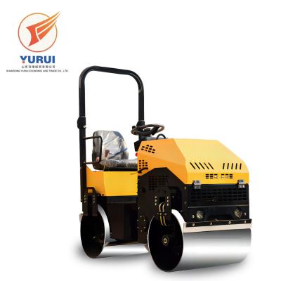 China Full Hydraulic Road Roller Compactor with Double Drum Diesel Engine Road Roller for sale