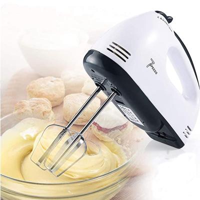 China Sustainable Hand Mixer 7 Speed Electric Blender Stainless Steel Handheld Portable Beater for sale