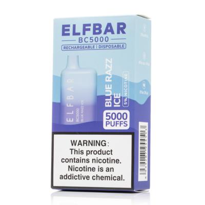 China Packaging boxs Hot Selling Cheap Custom Paper Boxes for ELFBAR BC5000 for sale