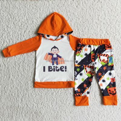 China 2021 New Design Cotton Winter Holiday Baby Boy Boutique Polyester/Christmas Clothing Set Fashion Deer Christmas Boys Hoodie Top Set for sale