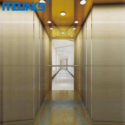 China New style product home villa lift elevator OEM modern residential wholesale porcelain personenaufzug Gold Elevator for sale