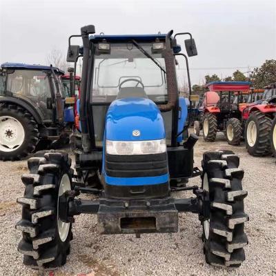 China Farm Work Machinery YCC Used New Tractor Holland 90HP Wheel Farm Tractor Agricultural Machinery for sale