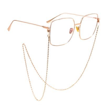 China 2021 Alloy Hot Selling Fashion Anti-slip Monocle Chain Glasses Tie Metal Sunglasses Rope for sale
