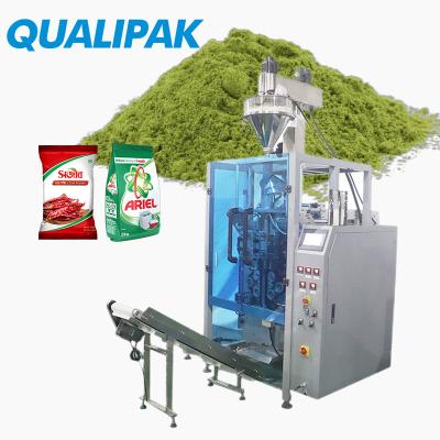 China Food Qualipak Powder Granule Coffee Tea Flour Bag Pouch Bag Volumetric Vertical Rigid Wrap Machine for sale