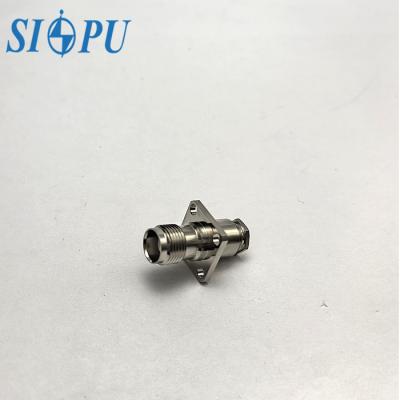 China TNC flange installation compatible with RG178/U cable coaxial connector F-type for sale