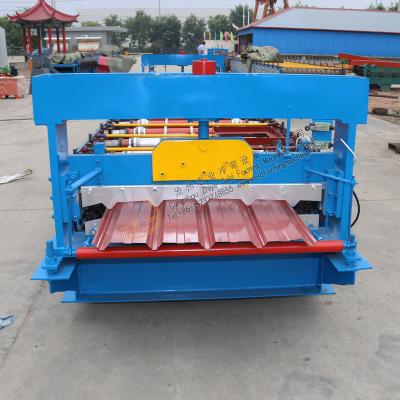 China Construction works Tile Roll Forming Machine Roofing Panel Roll Forming Machine Galvanized Steel Sheet Making Machine for sale