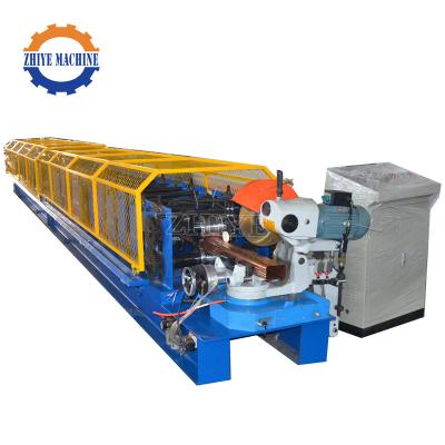 China Factory Square High Speed Downspout Roll Forming Machine Bend Bending Duct Forming Machine for sale