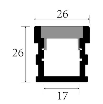 China Ground LED Light Strips Compatible LED Floor Channel for Professional Look for sale