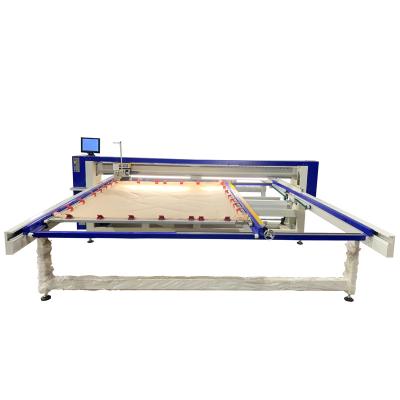 China Head Moved 3000 Mm Width Working Quilting Sewing Machine High Speed Single Needle Head Moved Quilt Mattress Sleeping Bag Machine for sale