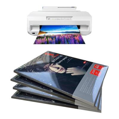 China Rough Satin Waterproof Resin Coated Photo Paper , A4 Glossy Photo Paper 260gsm for sale
