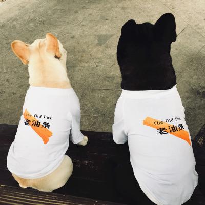 China Fashionable Pet T-shirt Dog Costume Pet Summer Top Selling Top Selling Apparel for sale