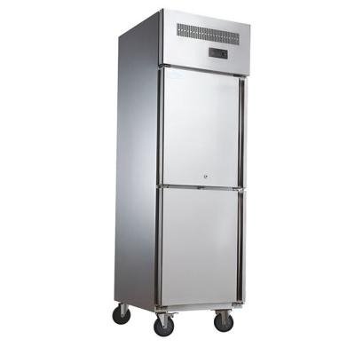 China Commercial Vertical Catering Kitchen Stainless Steel Storage Multi Door Freezer Kitchen Freezer for sale