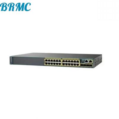 China FTTH WS-C2960X-24PS 2960x 24 Port Fiber Optic POE LAN Base switch 2960x-24ps-l WS-C2960X-24PS for sale