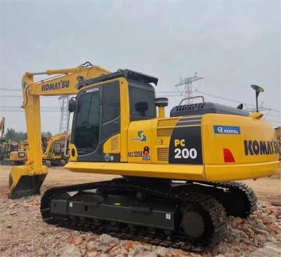 China Komatsu PC200-8 PC200-7 Excavator with Cummins Engine 110KW Used Crawler Excavator for sale