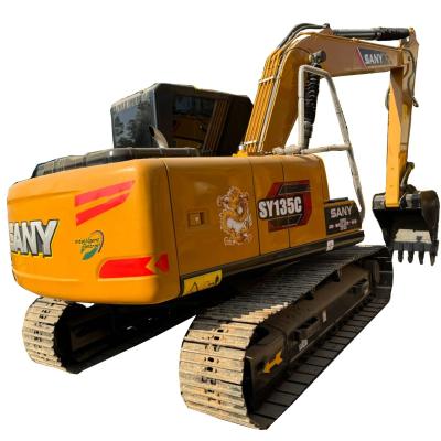 China 69.6KW Second Hand DOOSAN Sany135 Excavator Energy-saving and Suitable for Crushing for sale