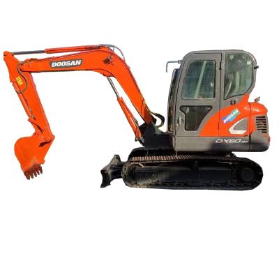 China Used mini Excavator DOOSAN dx60 Excavators made in Korea / Doosan Small Digger dh55 dh60 dx60 for sale