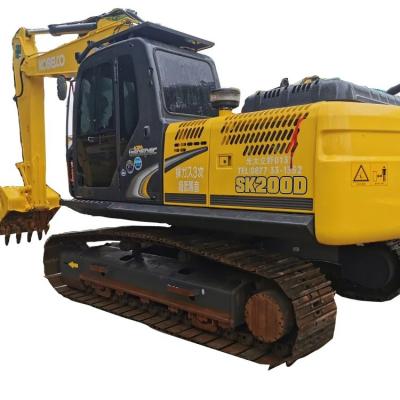 China Used Japan original Kobelco SK200D excavator sk210 75 120 130 135 140 350-8 21ton hydraulic crawler excavator for sale for sale