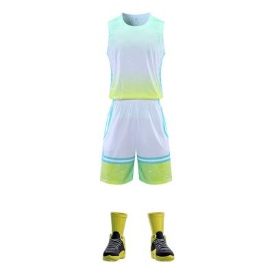 China Anti-UV Supplier Latest Mesh Custom Basketball Stylish Uniform Polyester Cheap Basketball Jersey for sale