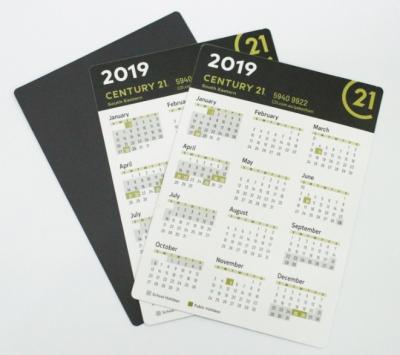 China Anisotropic / Isotropic Design Your Own Magnetic Calendar, 2019 Real Estate Calendar Magnet, Promotional House Shape Magnetic Sticker for sale