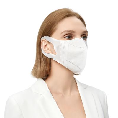 China Meltblown Adult Fabric Good Quality White Nonwoven Fabric Face-Mask For Adult for sale